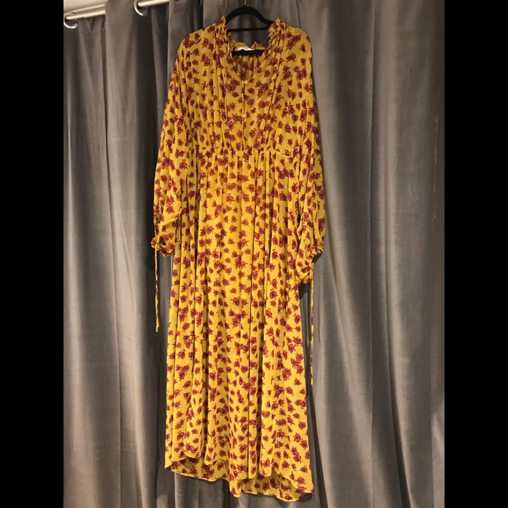 Mango floral Maxi dress